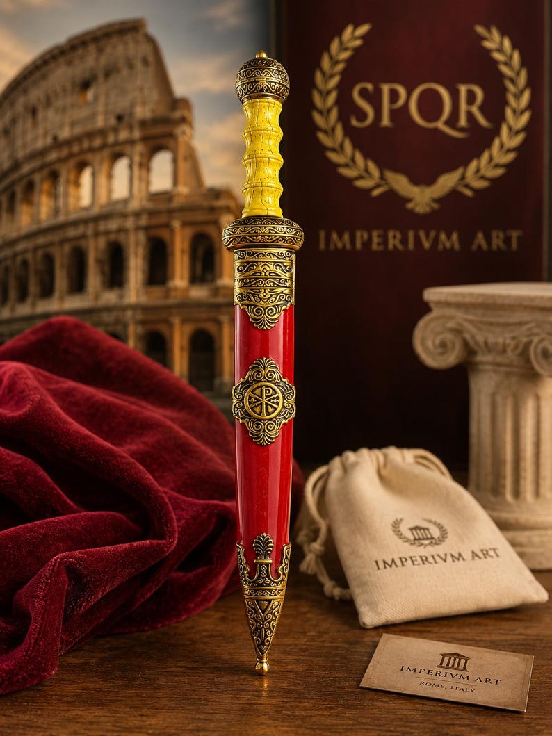 Gladio Chi-Rho di Costantino — Replica Decorativa